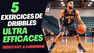 5 exercices de dribbles ultra efficaces au basketball [upl. by Ratcliff]