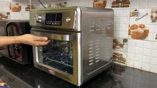 INALSA Versatile Digital Air Fryer Oven Aero Smart23 L Unboxing Demo [upl. by Llebasi]