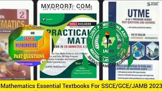 Mathematics TextBooks For SSCE GCE amp JAMB 2023  Recommended [upl. by Trubow]