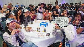 AX Last Day4 vlog Maid Cafe cuteness Finally Got into one Panel [upl. by Roye683]