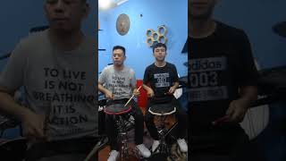 Belajar Jadi Drummer Metal shortsyoutube drummer drumpad shorts drumtutorial drums drumdrum [upl. by Riem909]