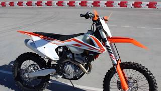 2017 KTM 250 XCF [upl. by Bornie354]