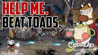 Cuphead  How to Beat Boxing Toads Boss Frog Brothers [upl. by Verbenia]