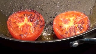 HOW TO COOK A TOMATO  Gregs KItchen [upl. by Airres]