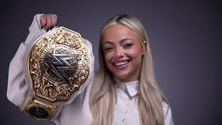 WWE World Womens Champion Liv Morgan talks wrestling 2025 Royal Rumble in Indianapolis [upl. by Annaeoj]