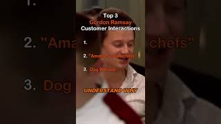 gordon ramsay vs customers ranked [upl. by Harbison]