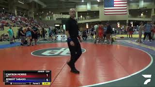 220 Lbs Champ Round 1  CamRon Morris MO Vs Robert Sabado NM D359 [upl. by Rayham426]