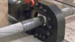 Steel cable cutting test [upl. by Sharpe]