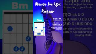 Naina Da Kya Kasoor  Amit Trivedi  Ayushman Khurrana  Guitar chords and Tutorial guitarlessons [upl. by Yessak]