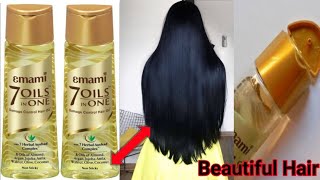 Emami 7 oils in one hair oil review Non  stick hair oil [upl. by Body994]