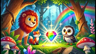 The Quest for the Lost Rainbow Gem Bedtime Stories for Children StoryBook for kids [upl. by Hibbert]