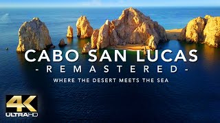 CABO SAN LUCAS 4K DRONE FOOTAGE ULTRA HD  Mexico Beautiful Scenery Footage UHD [upl. by Berthe]