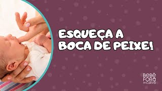 Como ensinar o bebê a fazer boca de peixe [upl. by Gillie]