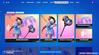 SKLEP FORTNITE 9042023 ARIANA GRANDE MISTRZYNI MAKI LODOĹAMACZ HANZ DIAMENTORÄKI [upl. by Nilra]