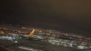 Taking off from Irkutsk International Airport Russia January 2024 [upl. by Nosliw]