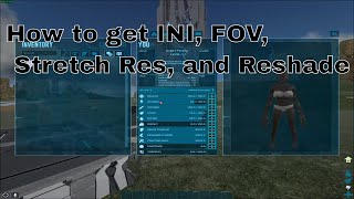 My ARK PvP Settings INI Reshade Stretch res [upl. by Millda317]