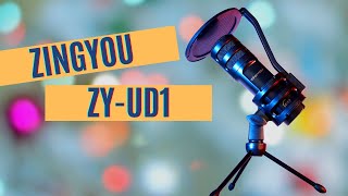 ZINGYOU ZYUD1 USB MICROPHONE [upl. by Aisetal]