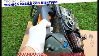 Riparazione motosega Non è il carburatore e spesso capita [upl. by Laira392]