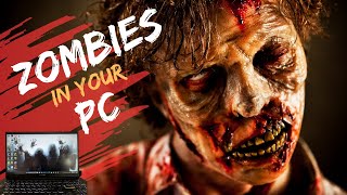 Transform Your PC with Live Zombies🧟easy setup 2024 [upl. by Marney115]