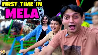 FIRST TIME IN MELA  Family Travel Vlog to Ramleela in Delhi  Aayu and Pihu Show [upl. by Anoet]