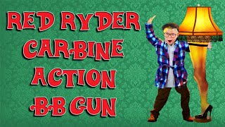 Red Ryder Carbine Action BB Gun backing track karaoke instrumental A Christmas Story [upl. by Azeria]