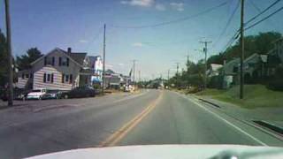 A 10minute drive on Route 1 in Madawaska Maine United States [upl. by Arten]