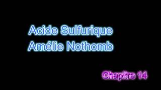 Acide Sulfurique Améelie Nothomb Chapitre 14 [upl. by Alur]