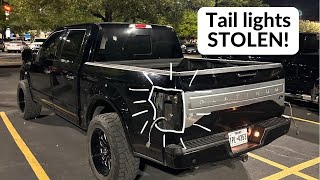 F150 TAIL LIGHTS STOLEN THE STORY amp HOW TO FIX [upl. by Boudreaux]