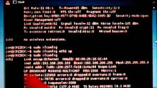 Configuring a Wifi Network Card in ubuntu Linux from the command line [upl. by Greenwald]