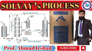 Manufacture of Soda Ash from Solvay Process [upl. by Notniw]