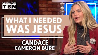 Candace Cameron Bure Testimony quotI Didnt Know Why I Needed Himquot  Women of Faith on TBN [upl. by Ynatirb746]