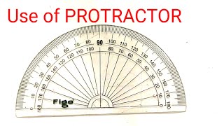 How to Use PROTRACTOR for marking Angles  Engineering Graphics  Practical Geometry [upl. by Aehs]