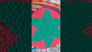 Doormat making at home howtomakedoormat paydanbananekatarika superbeautiful doormat design [upl. by Ramonda]