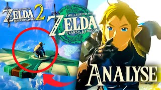 ANALYSE TRAILER 4 ZELDA TEARS OF THE KINGDOM BOTW 2 [upl. by Yrtnej]