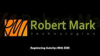 Registering AutoSys With EEM [upl. by Sheri]