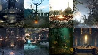 All Soulsborne HUBs  Places of Solace [upl. by Anh]