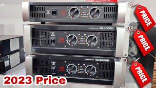 Aerons Amplifiers 2023 Price  P7000II  CA4000II  CA5000II  Dj Rock [upl. by Einnig]