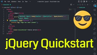 Quick start to jQuery javascript coding [upl. by Maillij]