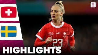 Sweden vs Switzerland  Highlights  UEFA Womens Nations League 01122023 [upl. by Tallbott]