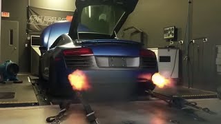 Alpha Twin Turbo Audi R8  1300HP  AMS Performance [upl. by Hausner556]