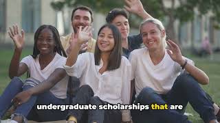 Fully Funded Undergraduate Scholarships In Australia 20242025 [upl. by Akihdar]