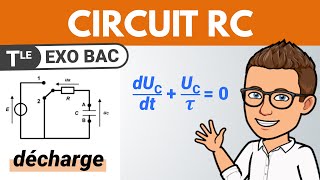 Charge  décharge dun condensateur 🎯 EXO Bac  Terminale spé  Physique [upl. by Anette]