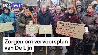 Reizigers De Lijn vrezen grote hervorming CEO tempert quotMeest kwetsbaren niet uitsluitenquot [upl. by Inilahs702]