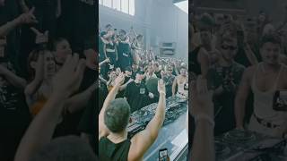 💣😎 Klangkuenstler dropping his new track at Outworld Munich klangkuenstler techno rave [upl. by Amias]