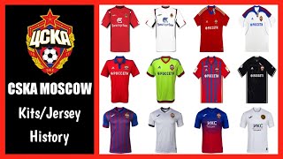 CSKA Moscow Jersey HistoryEvolution from 2000 to 2022 Home amp Away  CSKA Moscow Kit 20212022 [upl. by Meil438]