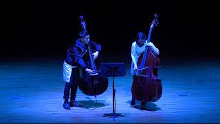 2bass  Monti Czardas 2013 Minje Sung Mikyung Sung double basses [upl. by Normie48]