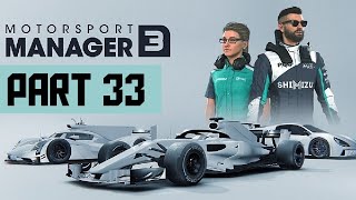 Lets Play Motorsport Manager 3  Part 33 [upl. by Tamqrah]