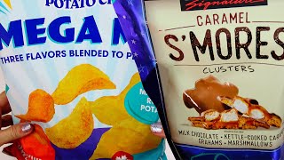 COSTCO Kirkland Caramel Smores and Mega Mix Potato Chips [upl. by Emyaj831]