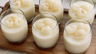 Longan Soya Bean Pudding Agaragar Jelly [upl. by Ennayhc734]