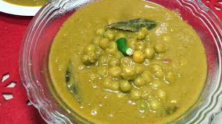 Goan traditional dry green peas curry Tonnak goan vegetarian breakfast recipe [upl. by Nixie823]